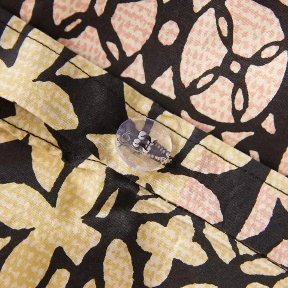 Urban‎ Outfitters Shiloh Duvet Set Black Multi Twin XL